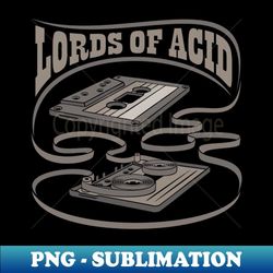 lords of acid exposed cassette - instant png sublimation download