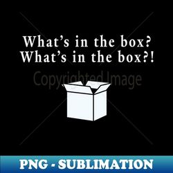 seven what's in the box - high-quality png sublimation download