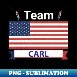 team carl usa american flag stripe - premium png sublimation file