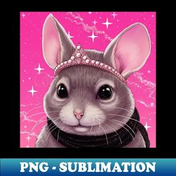 chinchilla cutie - elegant sublimation png download