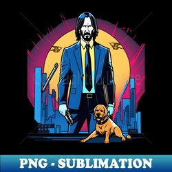 john wick - png transparent sublimation file