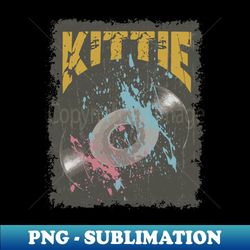 kittie vintage vynil - sublimation-ready png file