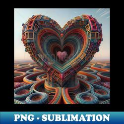 panorama of love - png sublimation digital download