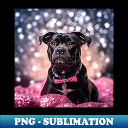 glitter staffy - aesthetic sublimation digital file