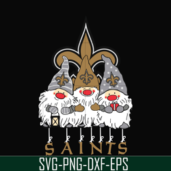 gnomes new orleans saints svg, gnomes svg, saints svg, png, dxf, eps digital file nnfl0307020