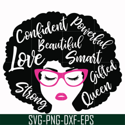 unbothered black girl svg, afro woman svg, african american woman svg, png, dxf, eps file oth0004