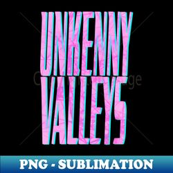 unkenny valleys - cyber logo