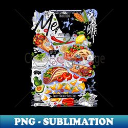 food poster, food, mexican, nachos, burritos, tacos, snack - elegant sublimation png download