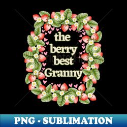 the berry best granny - premium png sublimation file