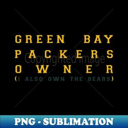 green bay packers owner - premium png sublimation file