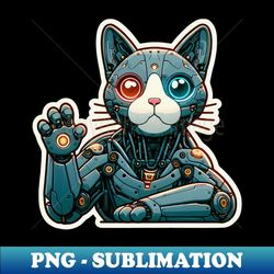 techno tabby - png transparent digital download file for sublimation