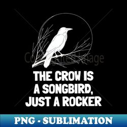 crow songbird - exclusive png sublimation download