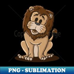 cuty zoo lion symbol - png transparent sublimation design