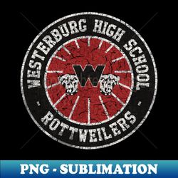 westerburg high school 1 - retro png sublimation digital download