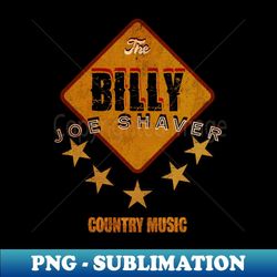 billy joe shaver - professional sublimation digital download