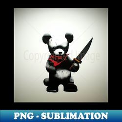 graffiti bear - decorative sublimation png file