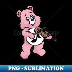 fiddle bear - sublimation-ready png file