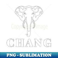 chang beautiful elephant pattern - vintage sublimation png download