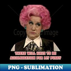 mollie sugden as mrs. slocombe are you being served - premium sublimation digital download