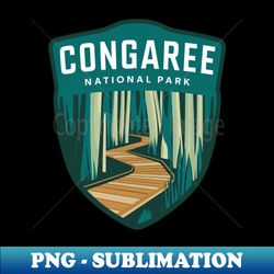 congaree national park boardwalk adventure - premium png sublimation file