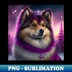 finnish lapphund beauty - high-resolution png sublimation file