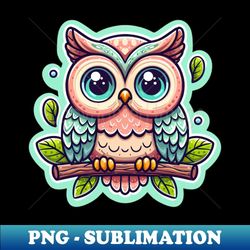 owl - vintage sublimation png download