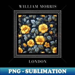 william morris morrisian nature's reverence 1 - instant sublimation digital download