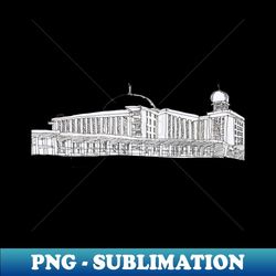 istiqlal great mosque sketch - instant png sublimation download