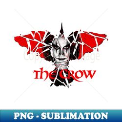 the crow offc - decorative sublimation png file