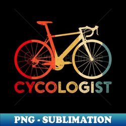 cycologist bicycle retro - creative sublimation png download