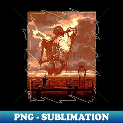 shadow of gashadokuro - png transparent digital download file for sublimation