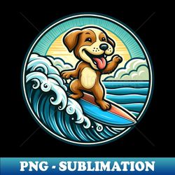surfer dog - high-resolution png sublimation file