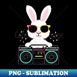 the bunny dj - instant sublimation digital download
