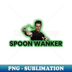spoon wanker - png transparent sublimation design