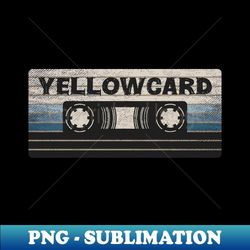 yellowcard mix tape 1 - stylish sublimation digital download