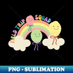 balloon smile face field trip squad kids - professional sublimation digital download