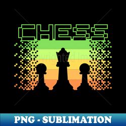chess - vintage sublimation png download