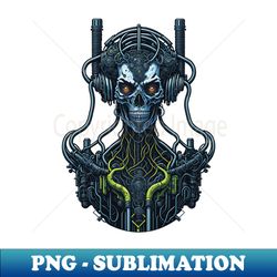 cyborg heads s02 d01 - instant png sublimation download