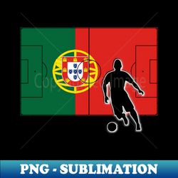 world cup portugal football flag 2022 - decorative sublimation png file