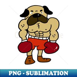 boxer dog - instant png sublimation download