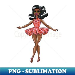 black barbie - high-resolution png sublimation file