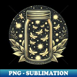 firefly jar - signature sublimation png file