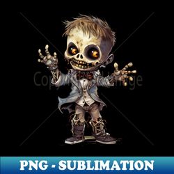 cute zombie baby hugging - professional sublimation digital download