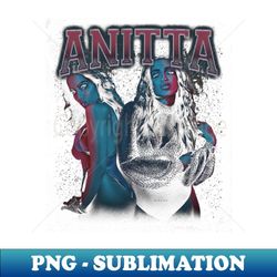 anitta vintage - instant sublimation digital download