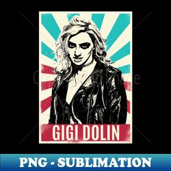 vintage retro gigi dolin 1 - professional sublimation digital download