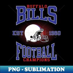 buffalo bills football champions - png transparent digital download file for sublimation