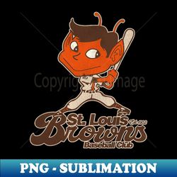 defunct st louis browns baseball team - aesthetic sublimation digital file