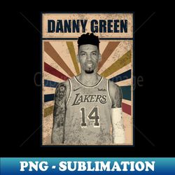 los angeles lakers danny green - unique sublimation png download