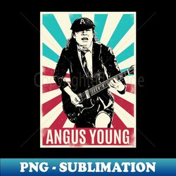 vintage angus young 1 - high-resolution png sublimation file