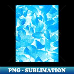 blue leaves pattern - stylish sublimation digital download